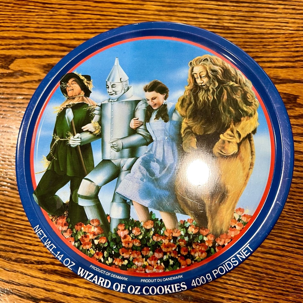 Wizard of Oz 50th Anniversary Danish Butter Cookie Tin